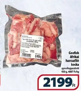 Coop Geofish Afrikai harcsafilé kocka 450 g ajánlat