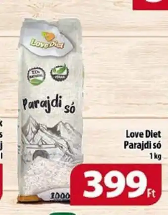 Coop Love Diet Parajdi só 1 kg ajánlat