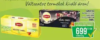Coop Lipton tea 25x1,5g ajánlat