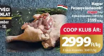 Coop Magyar Pecsenye kacsacomb 1 kg ajánlat
