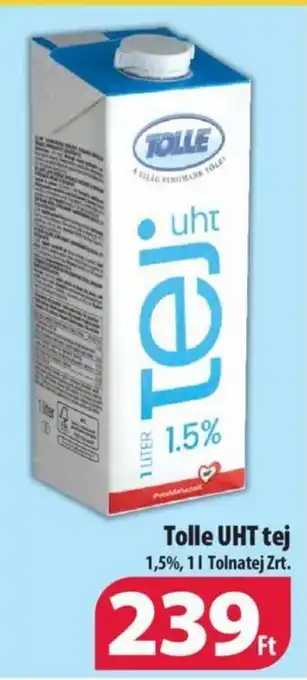 Coop Tolle UHT tej 1 l ajánlat