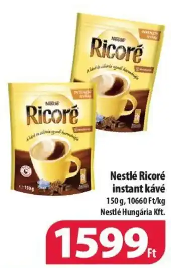 Coop Nestlé Ricoré instant kávé 150 g ajánlat