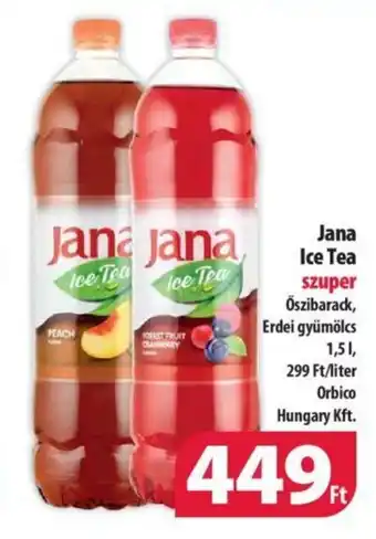 Coop Jana Ice Tea 1,5 l ajánlat