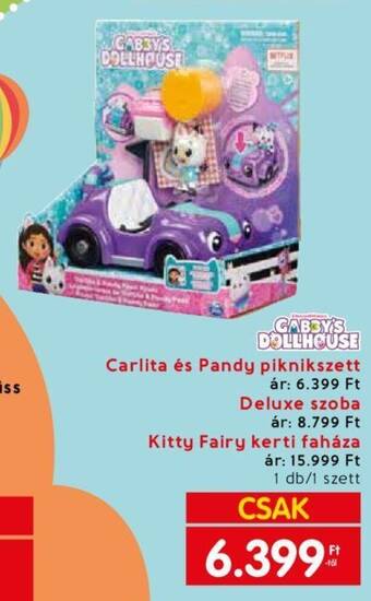 Interspar GABBY'S DOLLHOUSE Carlita és Pandy piknikszett stb. 1 db / 1 szett ajánlat