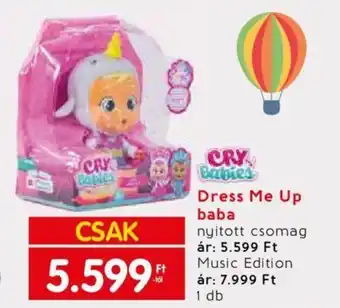 CRY Babies Dress Me Up baba 1 db
