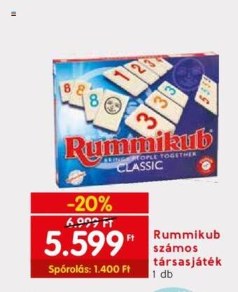 Interspar Rummikub szamos társasjáték ajánlat