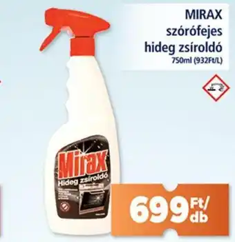 Goods Market MIRAX szórófejes hideg zsíroldó 750ml ajánlat