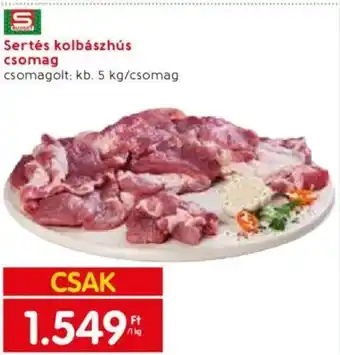 Sertés kolbászhús csomag 1kg