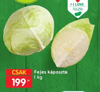 Spar Fejes káposzta 1 kg ajánlat