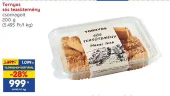 Spar Tornyos sós teasütemény 200 g ajánlat