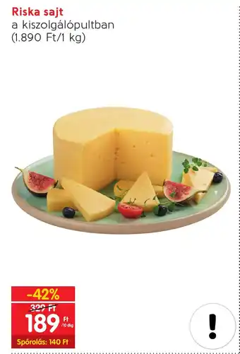 Spar Riska sajt 10 dkg ajánlat