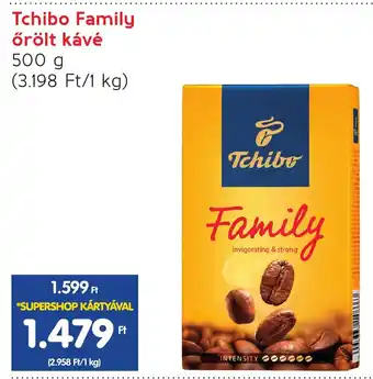 Spar Tchibo Family őrölt kávé 500 g ajánlat