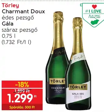 Spar Törley 0,75 l ajánlat