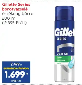 Spar Gillette Series borotvazselé 200 ml ajánlat