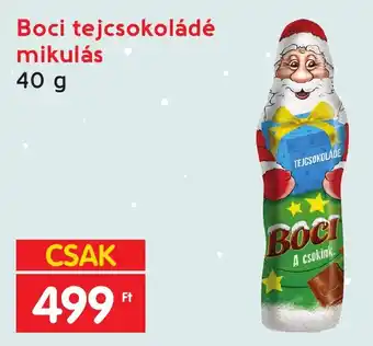 Boci tejcsokoládé mikulás 40 g