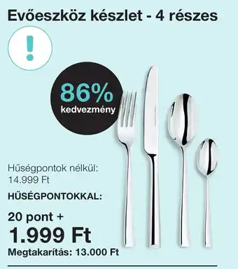 Spar Evőeszköz készlet - 4 részes ajánlat