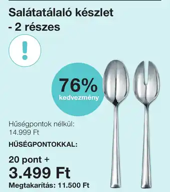 Spar Salátatálaló készlet - 2 részes ajánlat