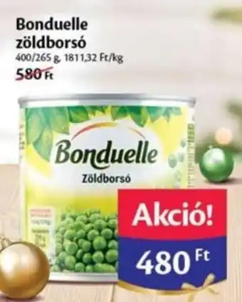 Bonduelle zöldborsó 400 / 265 g