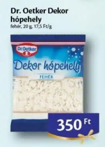 EcoFamily Dr. Oetker Dekor hópehely 20 g ajánlat