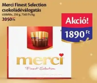 Merci Finest Selection csokoládéválogatás 250 g