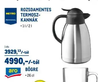 Metro METRO ROZSDAMENTES TERMOSZ KANNÁK ajánlat