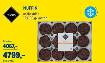 Metro RIOBA MUFFIN 12x100g ajánlat