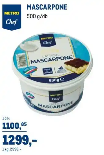 Metro METRO MASCARPONE 500g ajánlat