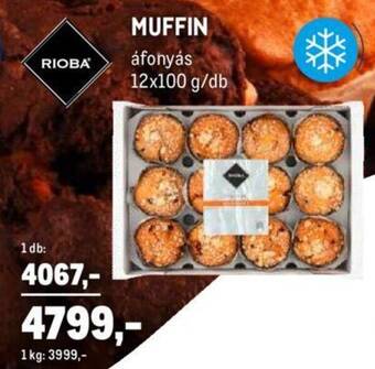 Metro RIOBA MUFFIN 12x100g ajánlat