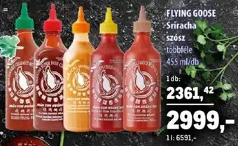 Metro FLYING GOOSE Sriracha szósz 455ml ajánlat