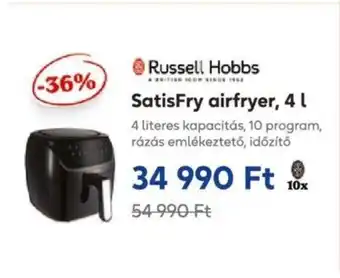 Metro Russell Hobbs SatisFry airfryer 4l ajánlat