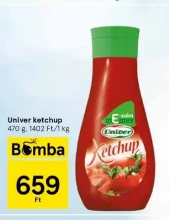 Tesco Univer ketchup 470 g ajánlat