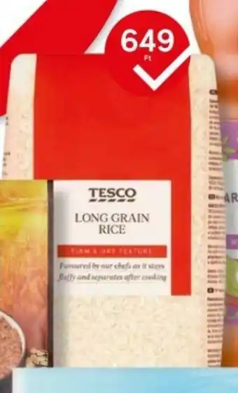 Tesco Tesco hosszúszemű rizs 1 kg ajánlat