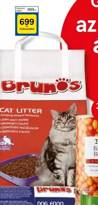 Tesco Brunos macskaalom 5 l ajánlat