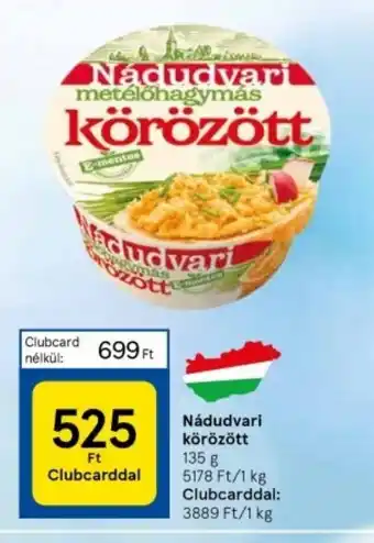 Tesco Nádudvari körözött 135 g ajánlat