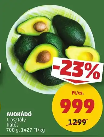 PENNY AVOKÁDÓ 700 g ajánlat