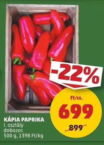 PENNY KÁPIA PAPRIKA 500 g ajánlat