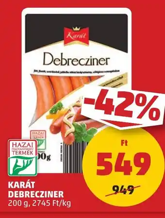 PENNY KARÁT DEBRECZINER 200 g ajánlat