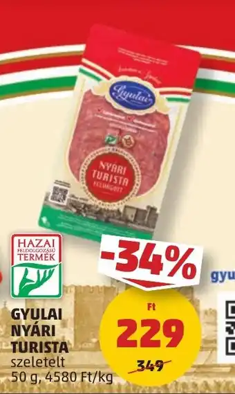 PENNY GYULAI NYÁRI TURISTA 50 g ajánlat