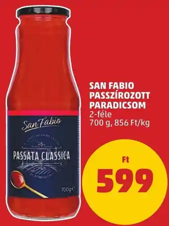 PENNY SAN FABIO PASSZÍROZOTT PARADICSOM 700 g ajánlat