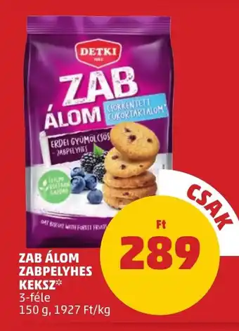 PENNY ZAB ÁLOM ZABPELYHES KEKSZ 150 g ajánlat