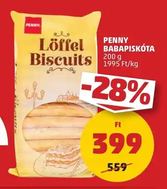 PENNY PENNY BABAPISKÓTA 200 g ajánlat