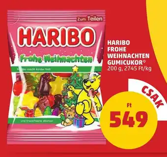 PENNY HARIBO FROHE WEIHNACHTEN GUMICUKOR 200 g ajánlat