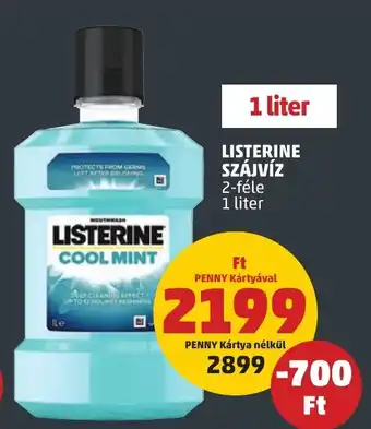 PENNY LISTERINE SZÁJVÍZ 1 l ajánlat