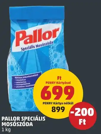 PENNY PALLOR SPECIÁLIS MOSÓSZÓDA 1 kg ajánlat