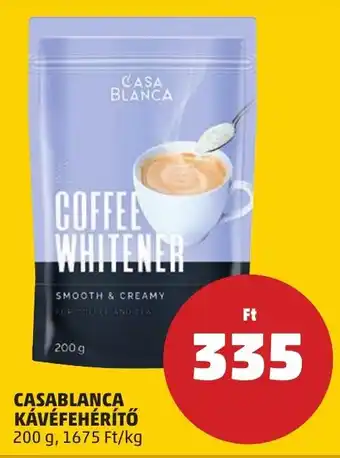 PENNY CASABLANCA KÁVÉFEHÉRÍTŐ 200 g ajánlat