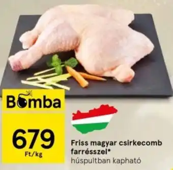 Tesco Friss magyar csirkecomb farrésszel 1 kg ajánlat