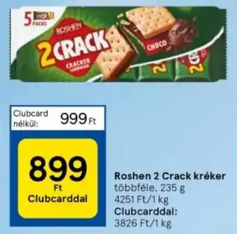 Tesco Roshen 2 Crack kréker 235 g ajánlat