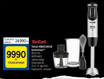 Tesco Tefal HB653838 botmixer 1 db ajánlat