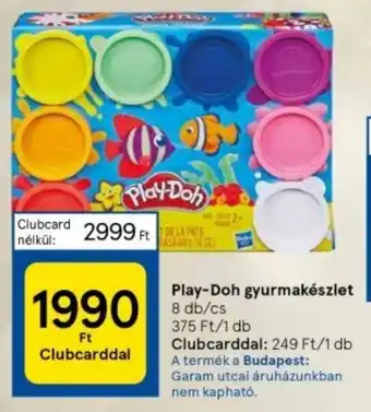 Play-Doh gyurmakészlet 8 db