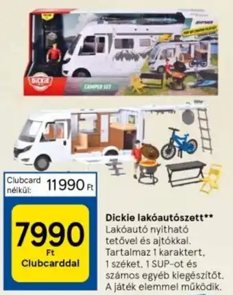 Tesco Dickie lakóautószett ajánlat